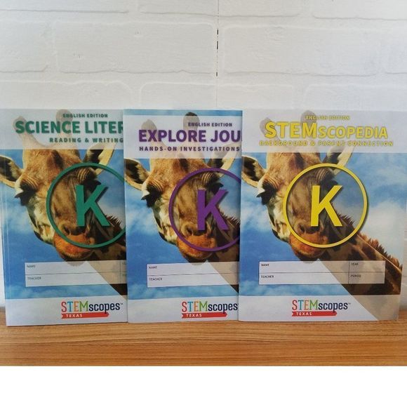 SOLD Grade K Investigations Number STEMscopes™ Science Pearson Social Studies TX - Picture 1 of 7